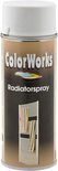 Colorworks Radiatorlak - Spray - Wit - 400 ml