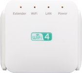 EDUP - Wifi Versterker - Wifi booster - Wifi Repeater - Range Extender - WiFi Extender - 300 Mbps - voor 2.4 Ghz