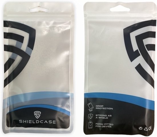 Coque ShieldCase Shock adaptée pour iPhone 14 Pro Max (transparente) + Protège-écran ShieldCase - Verre de protection Protection iPhone - Coque de protection iPhone + Protège-écran