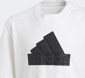 adidas Sportswear Future Icons Logo Piqué T-shirt - Kinderen - Wit- 152