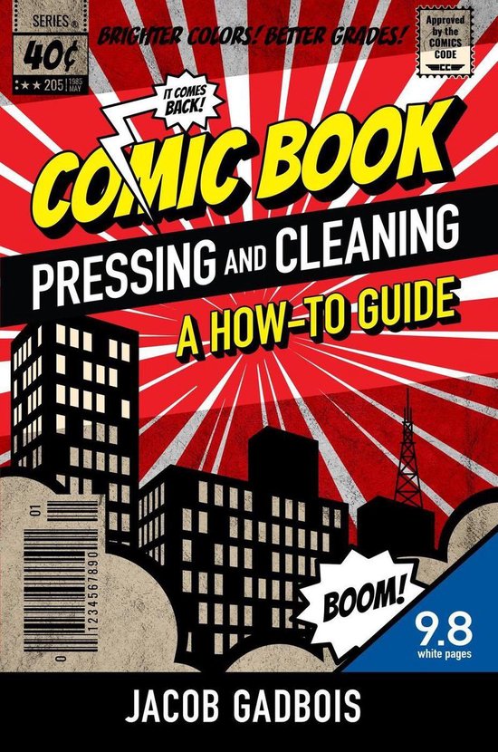 Comic Book Pressing and Cleaning: A How-To Guide - cover