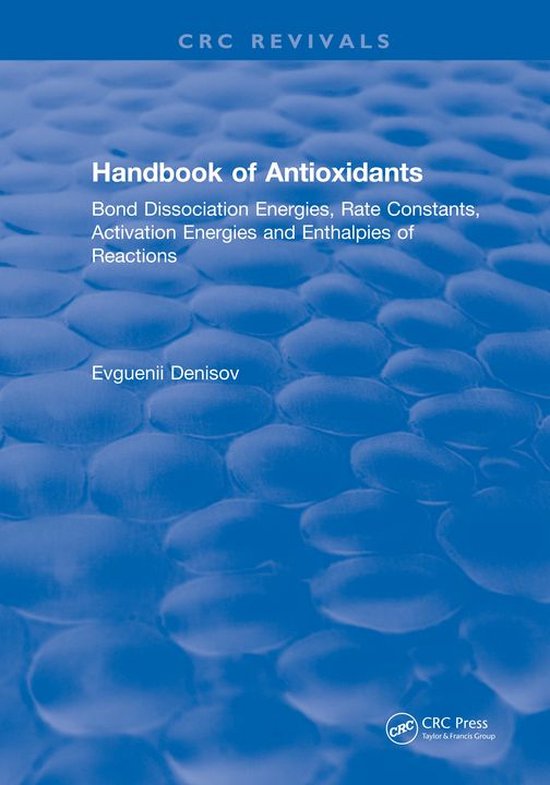 Handbook of Antioxidants - cover