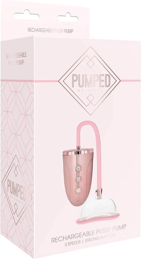 Pompe à chatte rechargeable - Rose