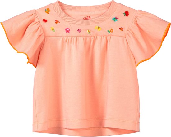 Oilily Tjerry - T-Shirt - Meisjes - Roze - 122