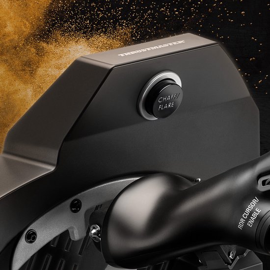 Thrustmaster Viper TQS - Flightsim Controller - Throttle - voor PC - metalen greep op schaal 1:1 - IDLE/AFTERBURNER - CHAFF/FLARE