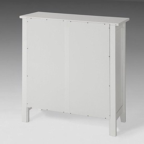 vidaXL Ladekast 60x41x58 cm bewerkt hout zwart