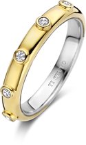 TI SENTO Ring 12316ZY - Zilveren dames ring - Maat 50