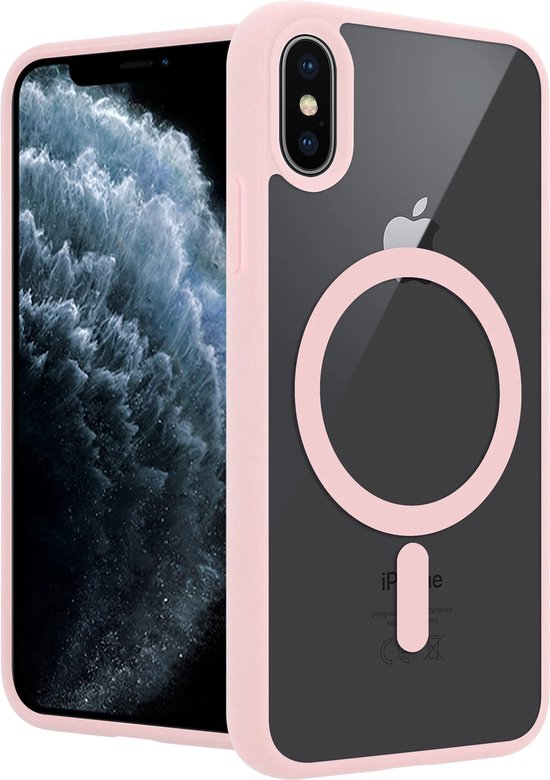 ShieldCase adapté pour Apple iPhone X Coque magnétique avec bord