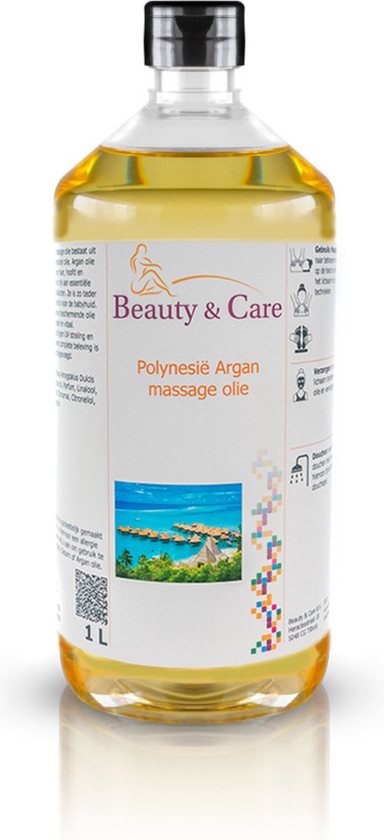 Goedkoopste Beauty & Care - Polynesia Argan Body & Massage oil - 1 L. new