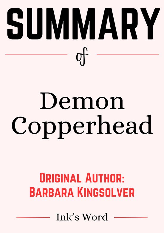 Study Guide of Demon Copperhead by Barbara Kingsolver (ebook), Ink's Word bol