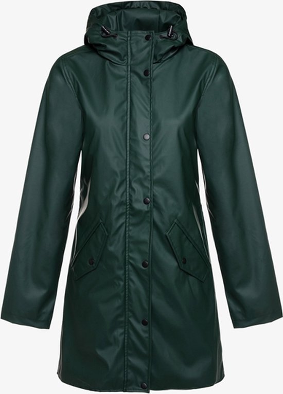 Navahoo dames regenjas met capuchon, waterafstotend B939, wijnrood, S