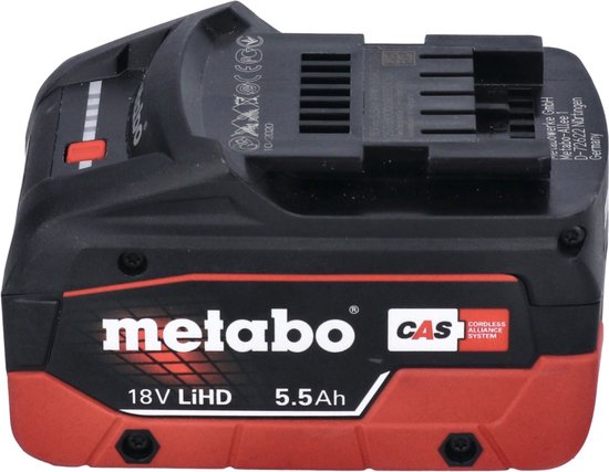 Metabo MS 36-18 LTX BL 40 Accu-kettingzaag 36 V ( 2x 18 V ) 40 cm 22 m/s borstelloos + 2x accu 5,5 Ah - zonder lader van Metabo — afbeelding 3