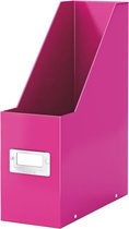 Tijdschriftencassette, A4, Click And Store,- Roze