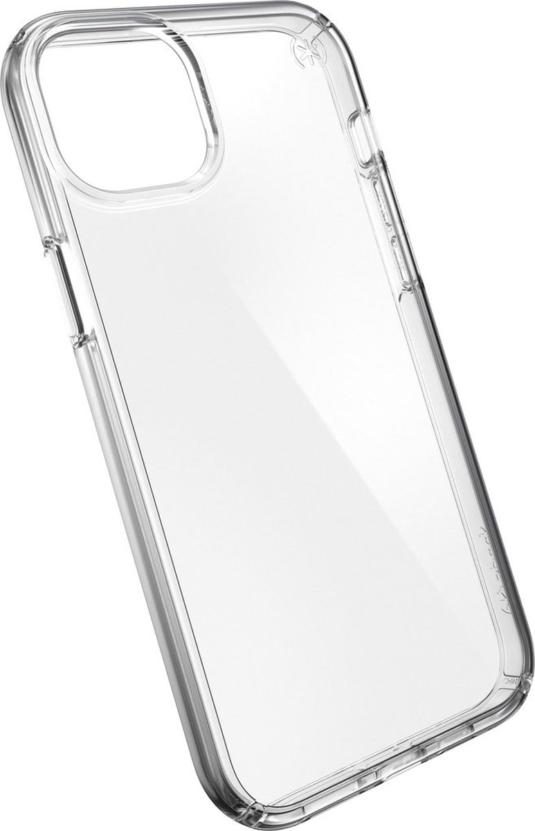 Speck Presidio Perfect Clear geschikt voor Apple iPhone 14Plus/15 Plus Clear - with Microban