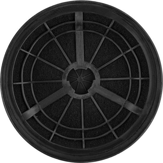 Vinea afzuigkap recirculatieset 60cm 610m³/h actief koolfilter zilver