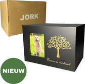Jork - Luxe huisdieren urn - Urn - Mini urn - Urn hond - Urn kat- Urn hond overleden - Urnen - Huisdieren urn - Volledig Nederlands - Hoogwaardig hout - V2 - Nieuw