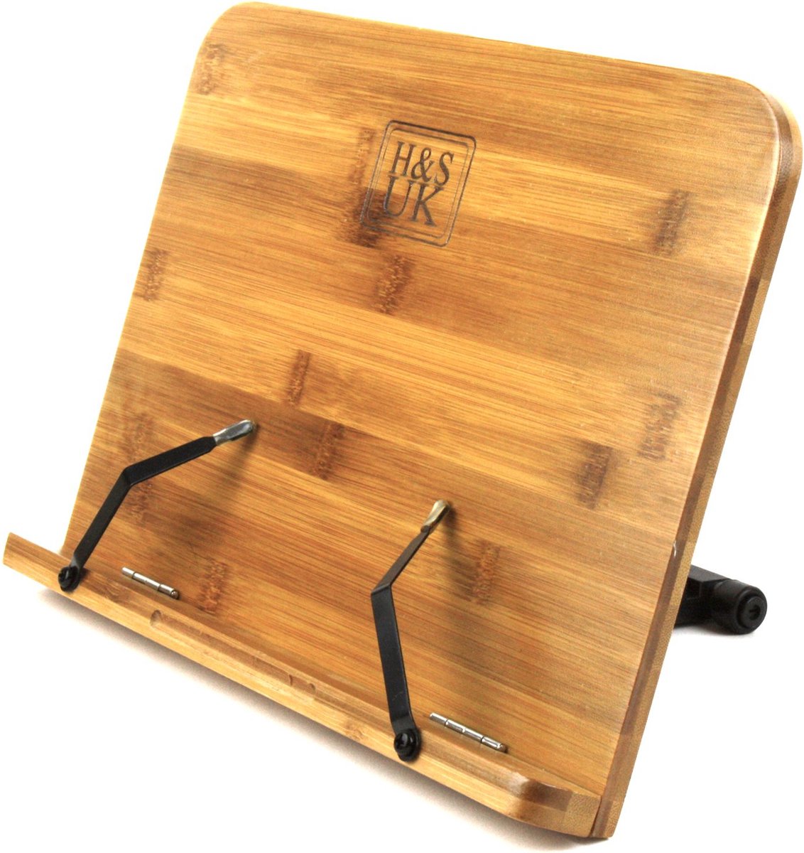 H&S bamboe boekenstandaard - 24 x 34 cm