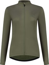 Rogelli Core Fietsshirt Lange Mouwen - Wielershirt Dames - Green - Maat XL