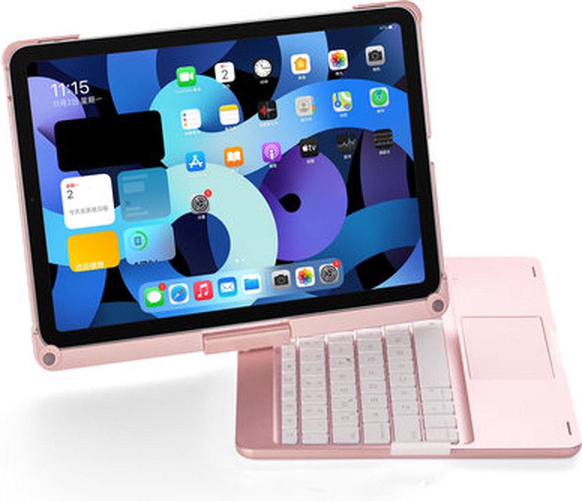 iPad Stuff - Étui clavier Apple iPad Pro 12.9 (2018/2020/2021/2022) -  Housse clavier