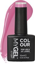 Mylee Gel Nagellak 10ml [Peony] UV/LED Gellak Nail Art Manicure Pedicure, Professioneel & Thuisgebruik [Pink Range] - Langdurig en gemakkelijk aan te brengen