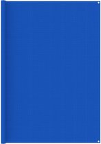 The Living Store Tenttapijt - Blauw 250x350 cm - Weerbestendig - Ademend