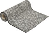 The Living Store Grindfolie - 250 x 60 cm - Grijs - Nonwoven PP-fleece