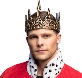 Boland - Kroon Middeleeuwse koning foam - Één maat - Kinderen en volwassenen - Dames,Jongens,Heren,Meisjes - Prinsen en Prinsessen- Middeleeuwen- Koningsdag