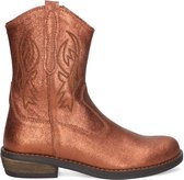 BunniesJR 223826-413 Meisjes Cowboy Boots - Bruin - Leer - Ritssluiting