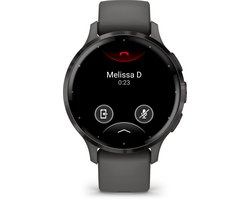 Garmin Venu 3s - Smartwatch - AMOLED-Scherm - Pebble Grey