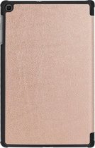 Shop4 - Geschikt voor Samsung Galaxy Tab A 10.1 (2019) Hoes - Smart Book Case Rosé Goud