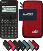 CALCUSO Basispakket rood met Rekenmachine Casio FX-991DE CW ClassWiz