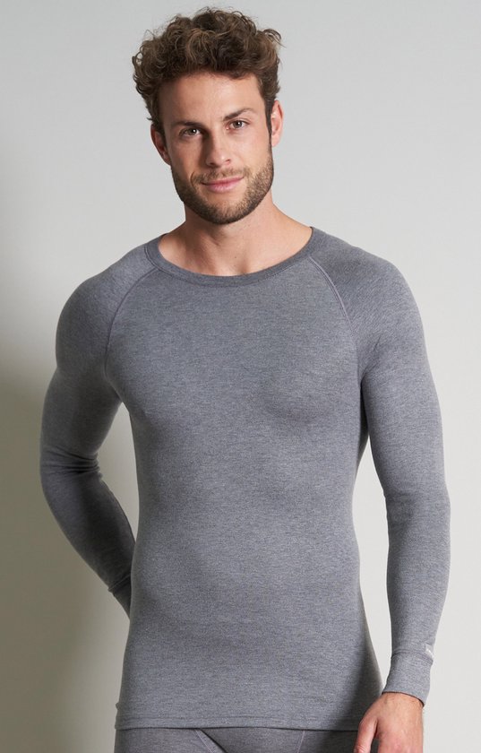 Ceceba heren thermo shirt Lange mouw - Thermo sport - M - Grijs