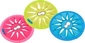 Coockoo - Speelgoed Voor Dieren - Hond - Dogtoy Coockoo Twisty Frisbee Mix Set Van 3 Gemengde Kleuren - 3st
