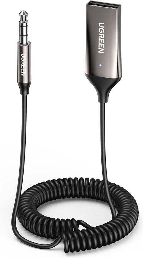 Récepteur Bluetooth 5.3 USB Bluetooth pour voiture avec prise AUX 3,5 mm et  microphone... | bol.com