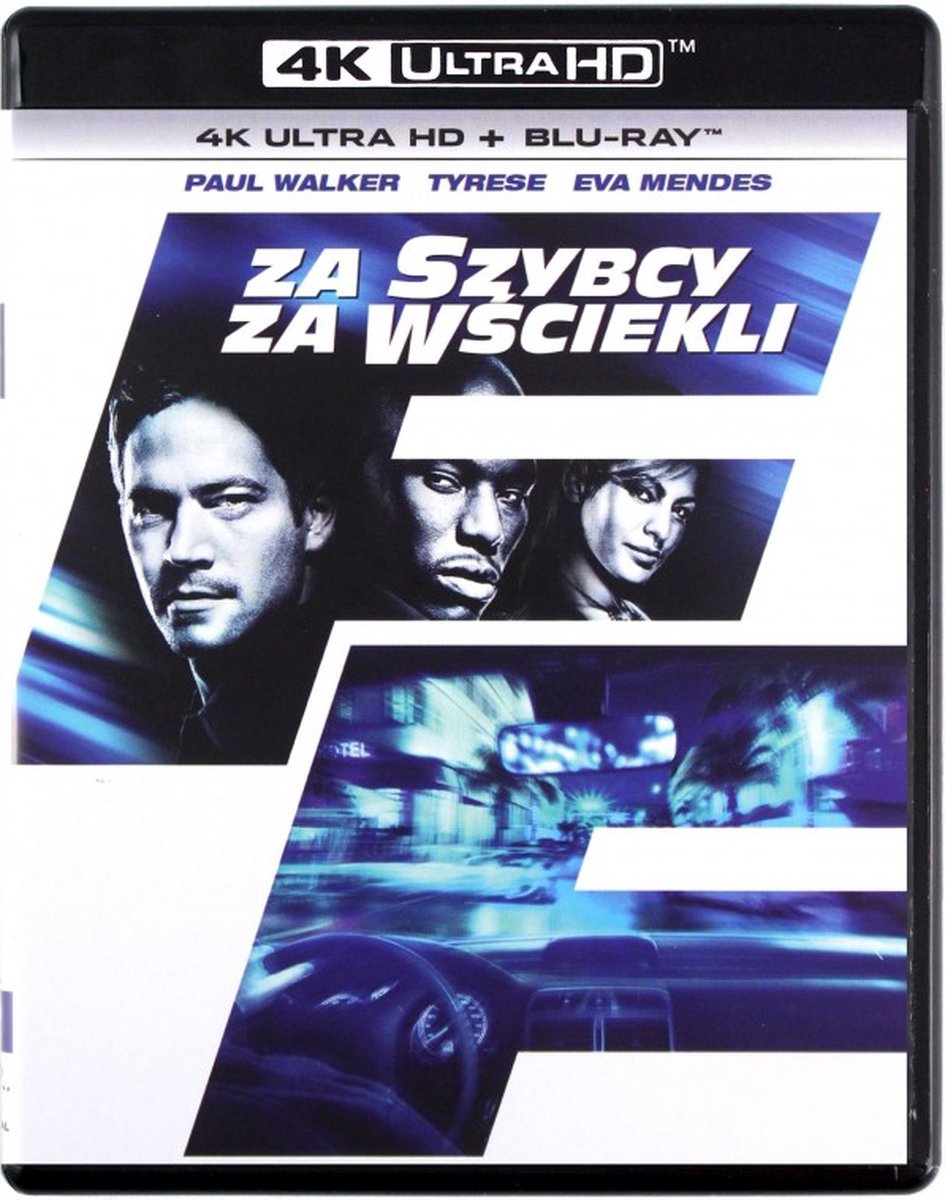 2 Fast 2 Furious [Blu-Ray 4K]+[Blu-Ray]-