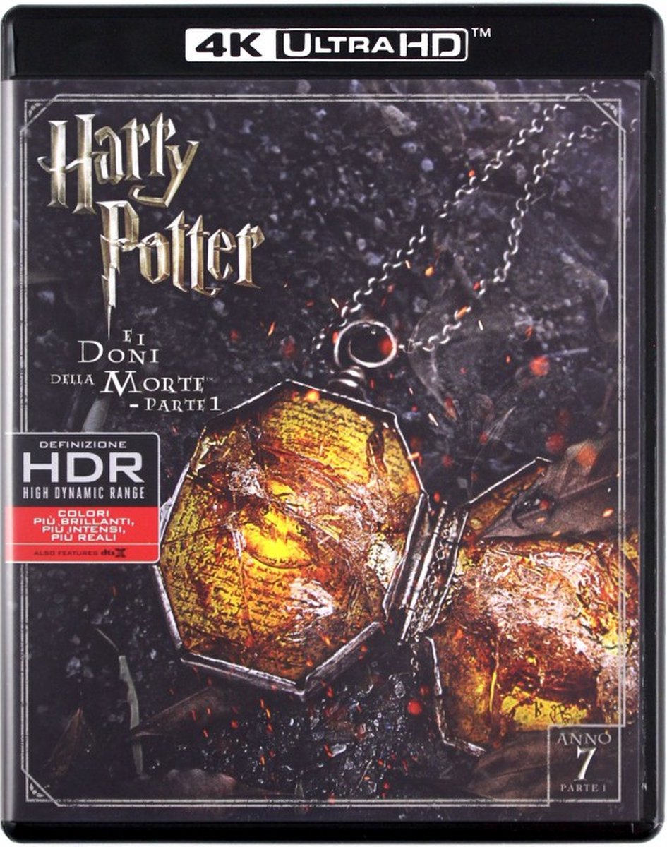 Warner Bros Harry Potter and the Deathly Hallows – Part 1, Blu-ray Italiaans