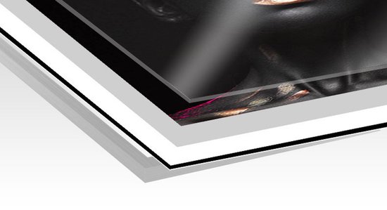 Culture- Plexiglas de qualité Crystal Clear Gallery 5 mm. - Cadre suspendu en aluminium aveugle - Décoration murale de Luxe - Art photo - emballé professionnellement et livré gratuitement