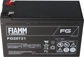 Fiamm FG20721 batterij 12 volt, 7,2 Ah met 4,8 mm stekkercontacten