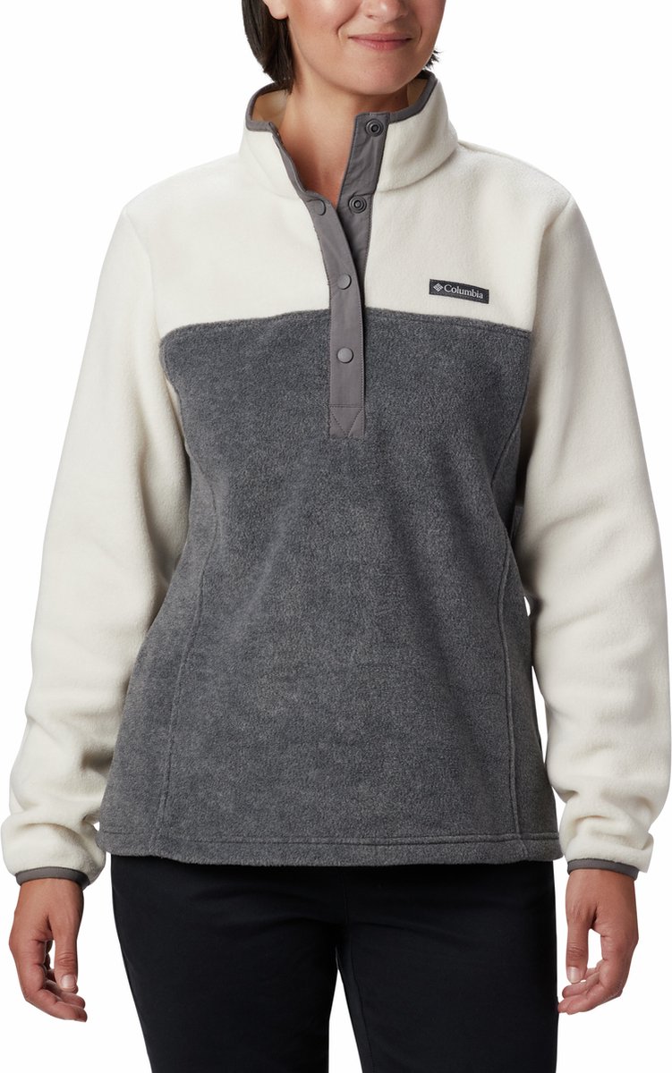 Columbia Benton Springs™ 1/2 Snap Pullover Fleecetrui Outdoortrui Trui Dames Grijs
