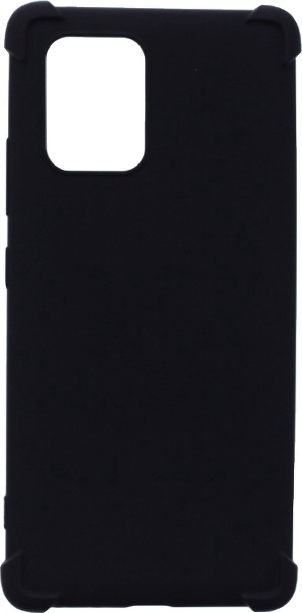LuxeBass Hoesje geschikt voor Samsung Galaxy S10 Lite 2020 - Anti Shock - Zwart