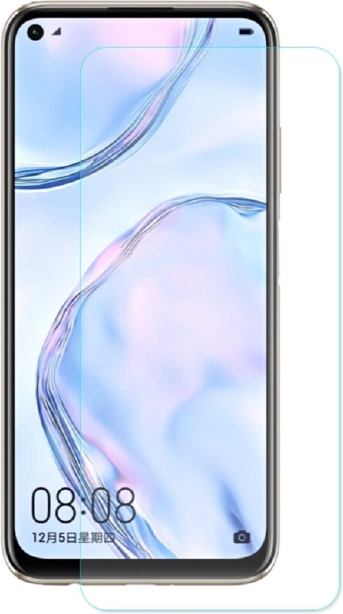 LuxeBass Tempered screenprotector geschikt voor Huawei Nova 6SE - beeldscherm - scherm - tempered glas