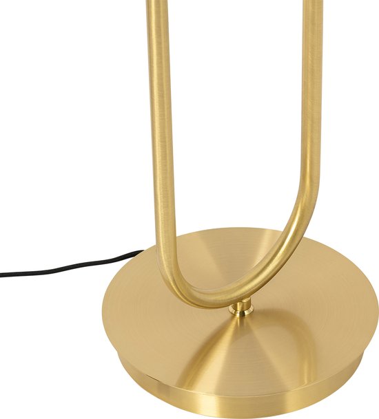 QAZQA - Design Industrieel | Industrie vloerlamp tripod zwart - Magna 40 Eglip | Woonkamer | Slaapkamer - Staal Bol |Rond - E27 Geschikt voor LED - Max. 1 x 60 Watt