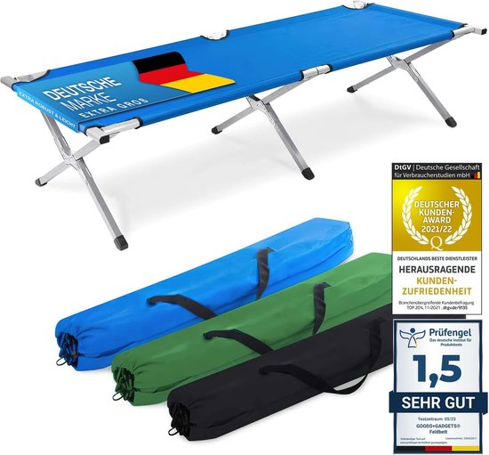 ATORPOK Lit de camping pour adultes le plus confortable avec coussin et