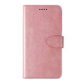 Hoesje geschikt voor Xiaomi Redmi Note 11 - Bookcase - Pasjeshouder - Portemonnee - Kunstleer - Roze