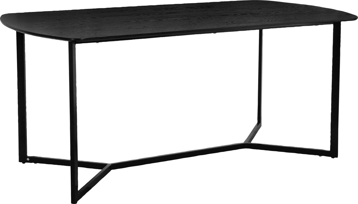 Notio Living Levi-Eettafel - 180 cm - Zwart