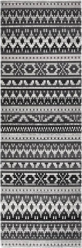 vidaXL Tapis d'extérieur tissé à plat 80 x 150 cm Multicolore