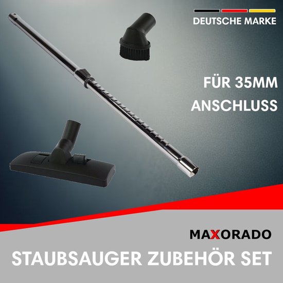 Maxorado 32 Mm Tubo Aspirapolvere Ugello Combinato Spazzola Polvere Set Ricambio Ad Esempio Per Electrolux Nilfisk Numatic Fam AEG Privileg Progress DN32 Kärcher 6.906-211.0 FAK302 6.907-467.0 - Foto 9