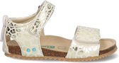 BunniesJR 223426-503 Meisjes Sandalen - Beige/Goud/Print - Imitatieleer - Klittenband