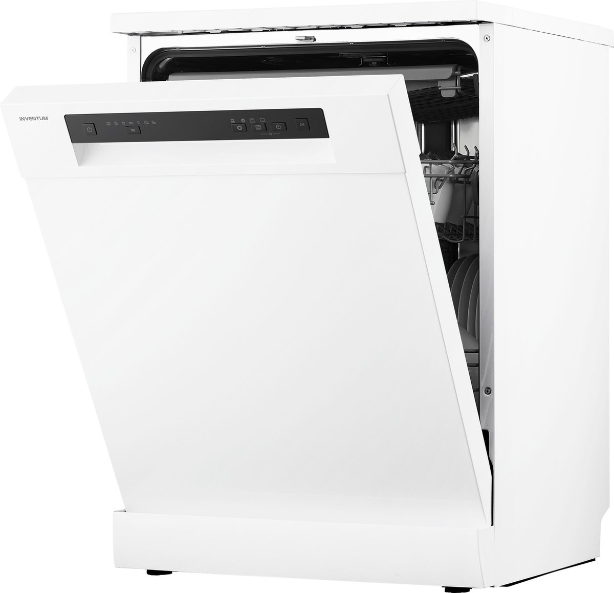 Inventum VVW6046AW energiezuinige vaatwasser - 14 couverts - Besteklade-Bestekmand - Stil: 42 dB - 7 programma’s - Deur opent automatisch - Startuitstel - Energielabel C - Vrijstaand - Wit — afbeelding 7