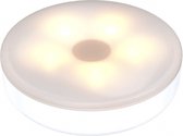 Calex Draadloos Nachtlampje - USB Oplaadbaar Kastverlichting - Perfect voor Keuken & kledingkast - Eenvoudige Installatie met magneet & 3M Tape